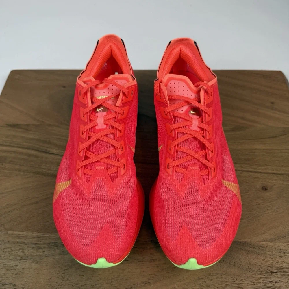 New Womens Nike ZoomX Vaporfly Next% 4 Bright Crimson Shoes Sneakers 7.5‎ M
